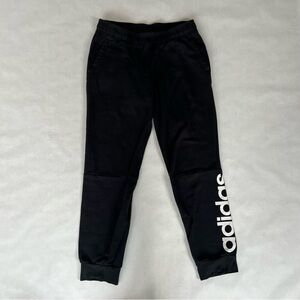 Adidas Black Cotton Blend Sweatpants Women’s Size Large L